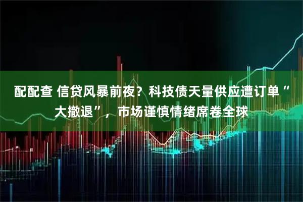 配配查 信贷风暴前夜？科技债天量供应遭订单“大撤退”，市场谨慎情绪席卷全球